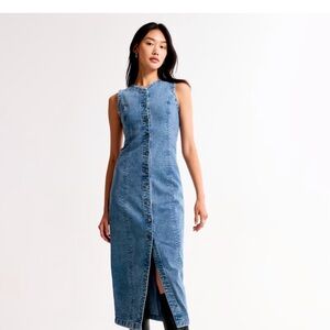 Denim dress- Abercombie & fitch